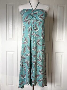 Patagonia Convertible Midi Skirt / Dress Size Small Mushroom Foliage Print